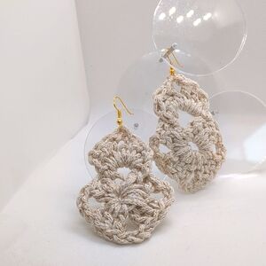Crotchet Earrings shabby chic wedding